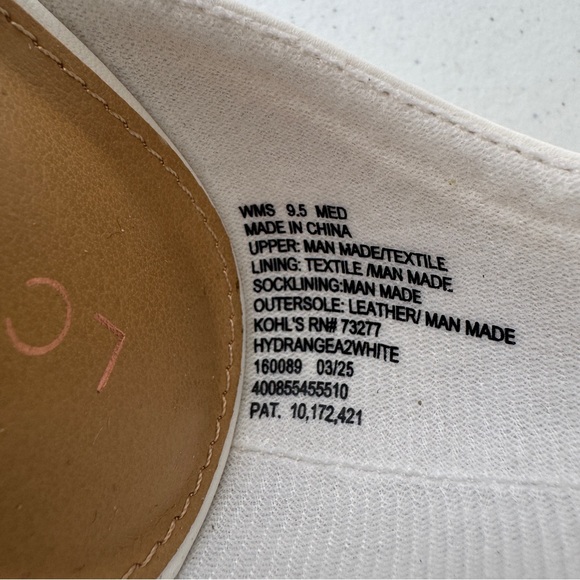 Lauren Conrad HYDRANGEA2 White Petal Block Heels Women's Shoes Size 9.5 WEDDING - Picture 8 of 12